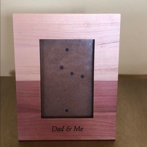 Dad & Me wood Picture Frame 5 x 7